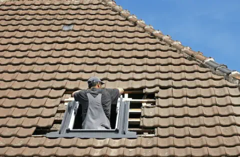 Pose de velux - Hinx